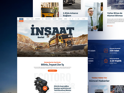 Ford Trucks burak canpolat corporate dec85 ford grid interface layout mobile truck ux ux ui we design web web mobile design webdesign