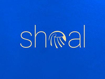 Logo Design | Shoal | Graphic Design / Branding aquatic art branding clean design graphic design logo marine ocean sea shell vector water wave