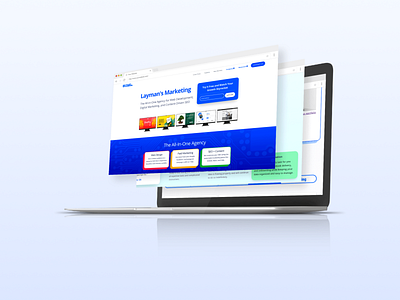 Website Mockup - Digital Marketing Agency
