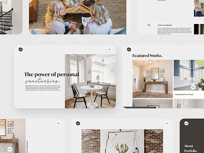 Bailey Katherine Interiors - Website Design - UI/UX art branding clean design graphic design illustration logo minimal neutral ui ux vector