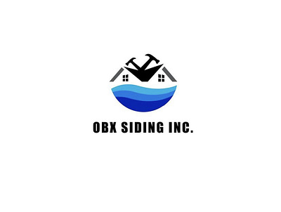 Obx Siding Inc. art brand design branding concept construction creative creative logo design graphic design illustration logodesign minimal