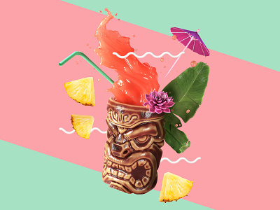 Tiki Cocktail