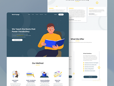 Education Website /Landing Page/