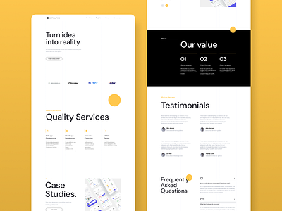 Software Development Landing Page