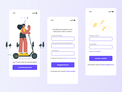 Sign up, Log in | Daily UI #01 app daily ui daily ui 001 daily ui 01 dailyui dailyui sign in dailyui sign up design experience user illustration log in log in ui sign in sign in interface sign in ui sign up sign up interface sign up ui ui ux