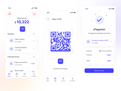 Fintech e-wallet app app daily ui design experience user mordern ui ui ux wallet wallet ui