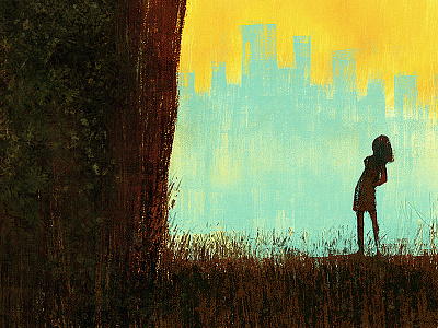 Love song without lyrics. Part 1 contrast illustration love silhouette textures vegetation