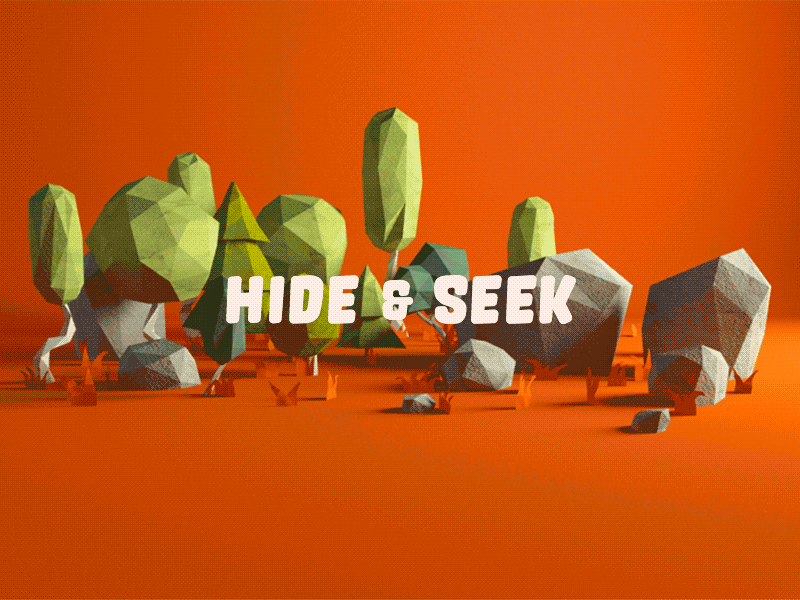 Hide & Seek - studio landscapes design game hide landscapes low lowpoly petrkoll poly seek studio