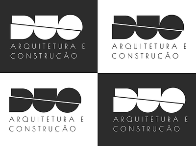 DUO - Logo app design logo ui ux