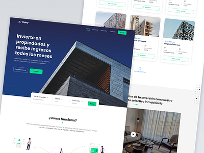 Fidely | Landing page | Proptech dribbble figma landing page proptech ui design ui design inspiration ui design lanfing page ui inspiration ui ux ui ux design ui ux inspiration web site
