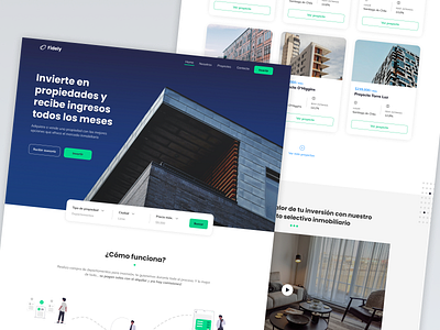 Fidely | Landing page | Proptech