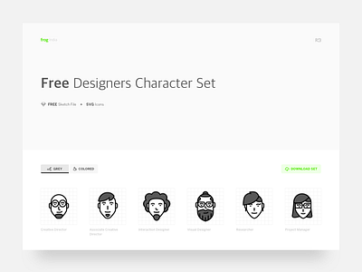 Download Free Design Characters Icons By Mukhiya On Dribbble