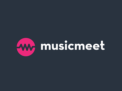 musicmeet logo logo music social