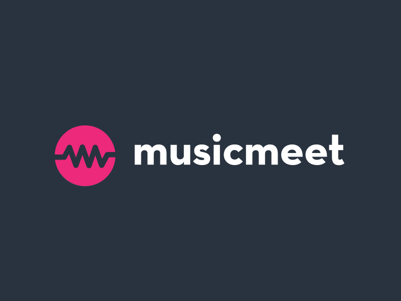 musicmeet logo by Lucas Neumann on Dribbble