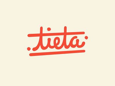 tieta lettering custom type lettering logotype