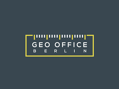 Geo Office Berlin architecture berlin brand branding corporate identity design designer germany identity logo logotype re branding