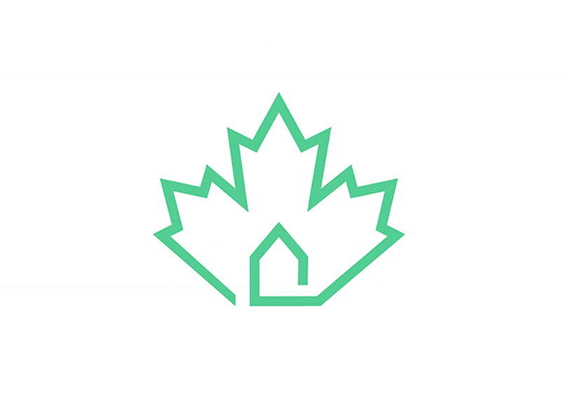 Eco Home Canada brand branding canada corporate design designer id identity logo logotype sign stationary