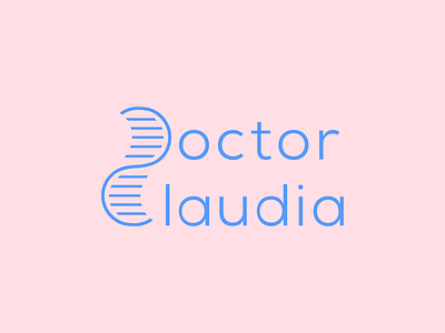 Doctor Claudia berlin brand branding design doctor dr germany identity logo logotype rebranding