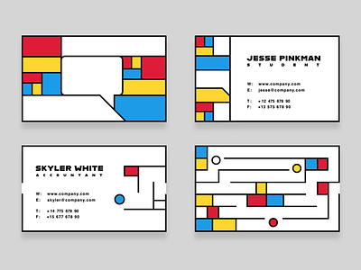 Alfred Arndt & Bauhaus adobe bauhaus berlin business card corporate creativecloud designer dessau germany graphic logotype mondrian