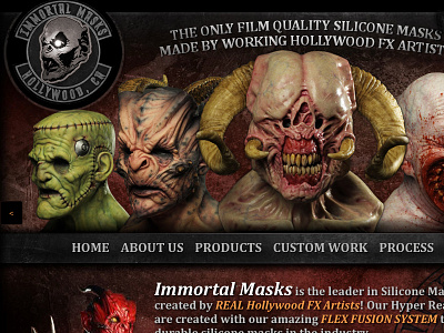 Immortal Launch design monster site