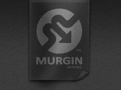 Murgin Tag apparel dark monotone shirt tag