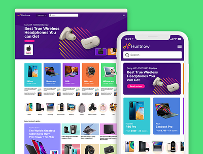 Ecommerce site design ui ux web design