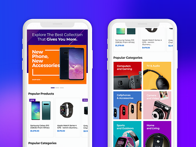 Ecommerce Store Mobile