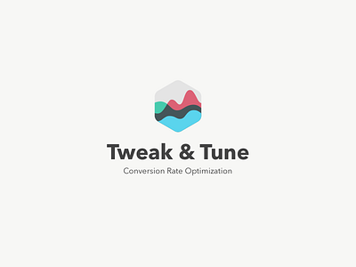 Tweak & Tune Logo analytics avenir curves feedback first iteration logo