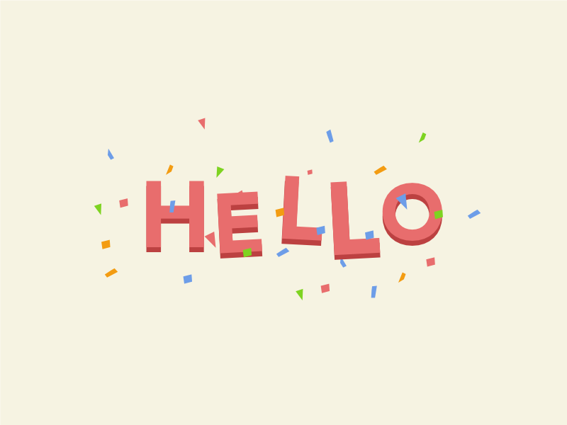 Well hello there... by Kalle Moen on Dribbble