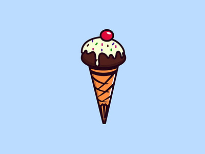 Ice cream design ice ice cream illustration illustrator vector