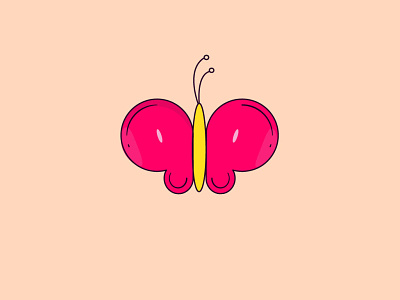 Butterfly butterfly design illustration illustrator vector