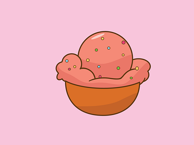 Ice cream design ice illustration illustrator vector