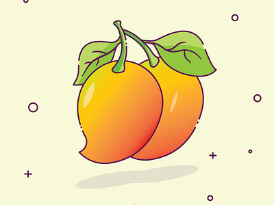 Mango design fruit illustration mango vector