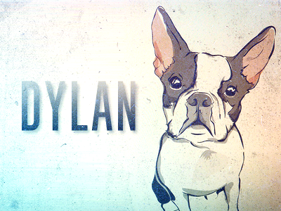 Dylan dog illustration texture vector