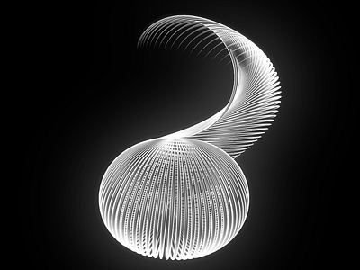 Cobra swirl 3d abstract c4d motionpoem