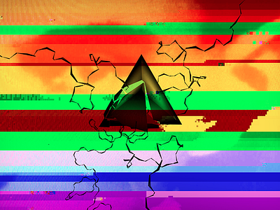 Glitch pyramid