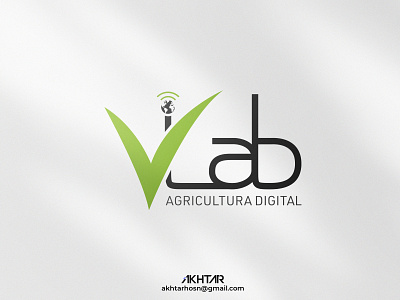 Vlab Agricultura Digital Logo Re-Design. australia branding canada design doctor logo graphic design icon illustration lab logo logo logo designs minimal moscot design new designs new york pharmacy logo real estate logo uk designer usa logo vector art