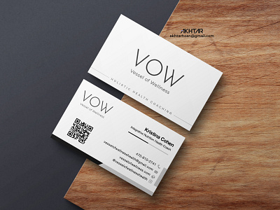 Vow re-design Business Card