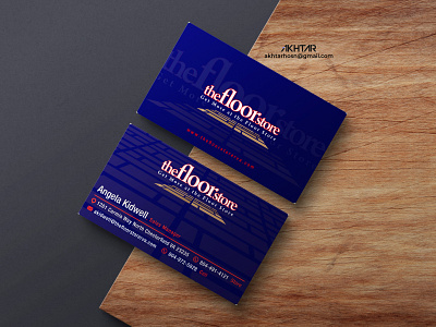 Fashion Business Card Design by MD ABU BAKAR on Dribbble