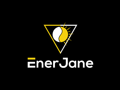 EnerJane Logo Design. accounting branding corporate dental design graphic design gym icon illustration logo minimal pet dog shop political spa ui urgent professional logo design ux vector website