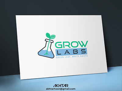 Growlabs Logo Design