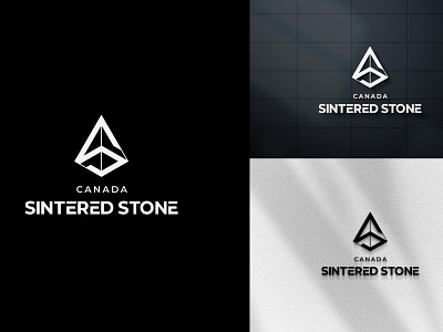Sintered Stone Canada Logo. branding design graphic design icon illustration logo minimal real estate spa ui ux vector