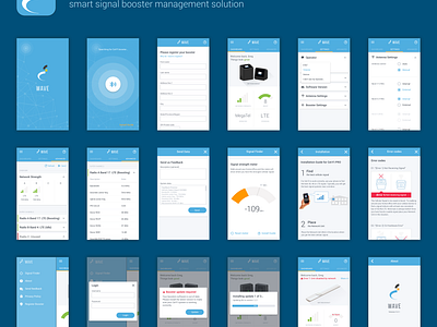Cel-Fi Wave app by Greg Wilkinson on Dribbble
