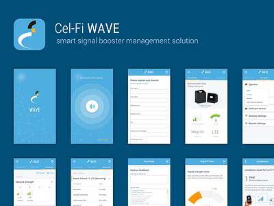 Cel-Fi Wave app