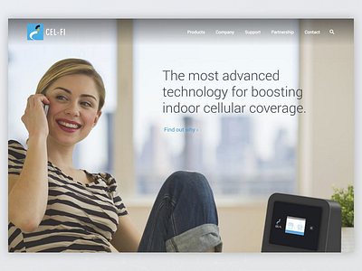 Cel-Fi redesign boosting cel fi coverage redesign smart signal booster website