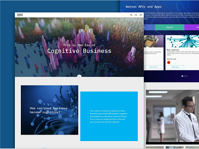 IBM Watson ai artificial intelligence ibm ibm watson ui ux watson web design