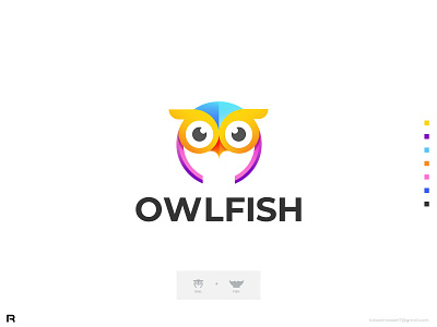 Modern Owl logomark brand identity branding branding design lettermark logodesign logotype minimal minimalist logo modern logo owl owllogo