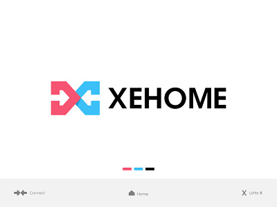 Logo design for xehome