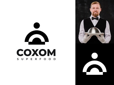 Logo Design for Coxon brand identity branding branding design cafe illustration lettermark logo logotype minimal minimalist logo restaurant resturant logo