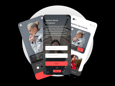 Hoodie Sales App Design Concept